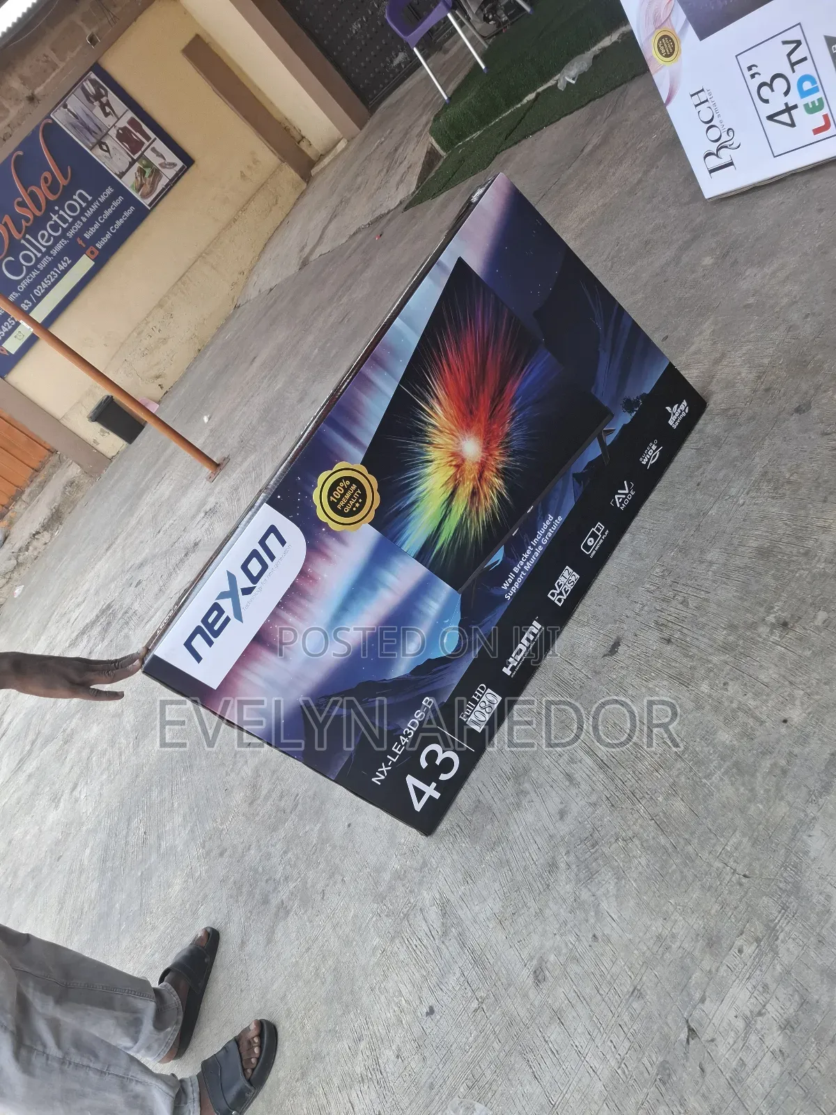 Full Hd 1080 Nexon 43 Iches Digital and Satellite Tv