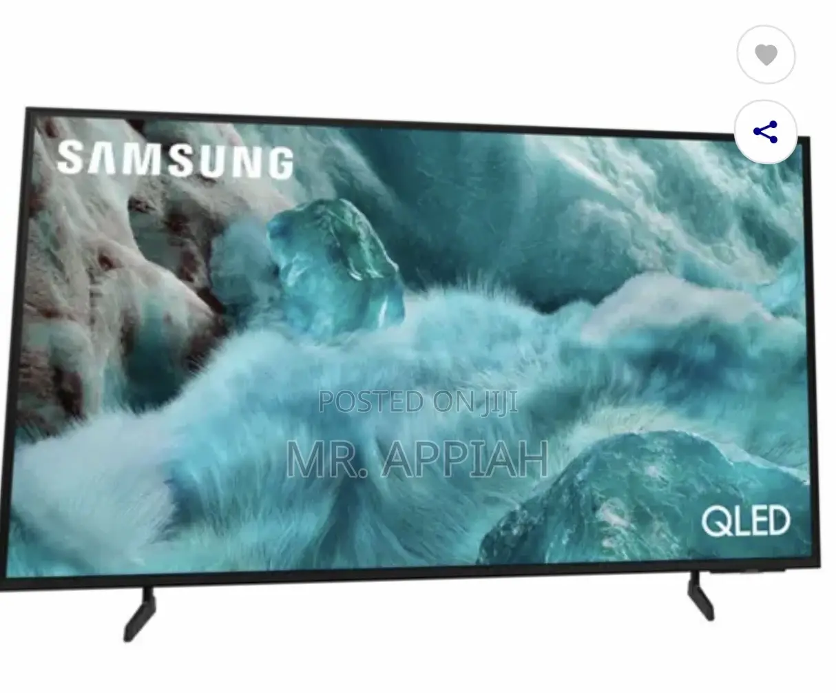 Quality Samsung 75q7f 75” Qled Smart Screen Television(2025 Model)