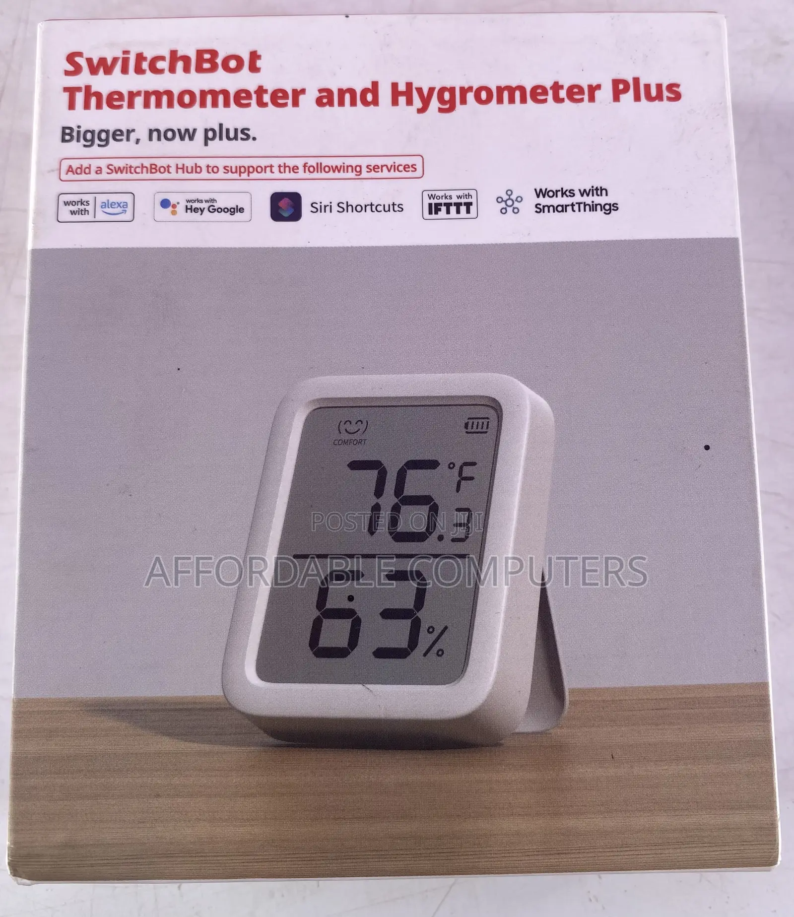 Switchbot Thermometer And Hydrometer Plus