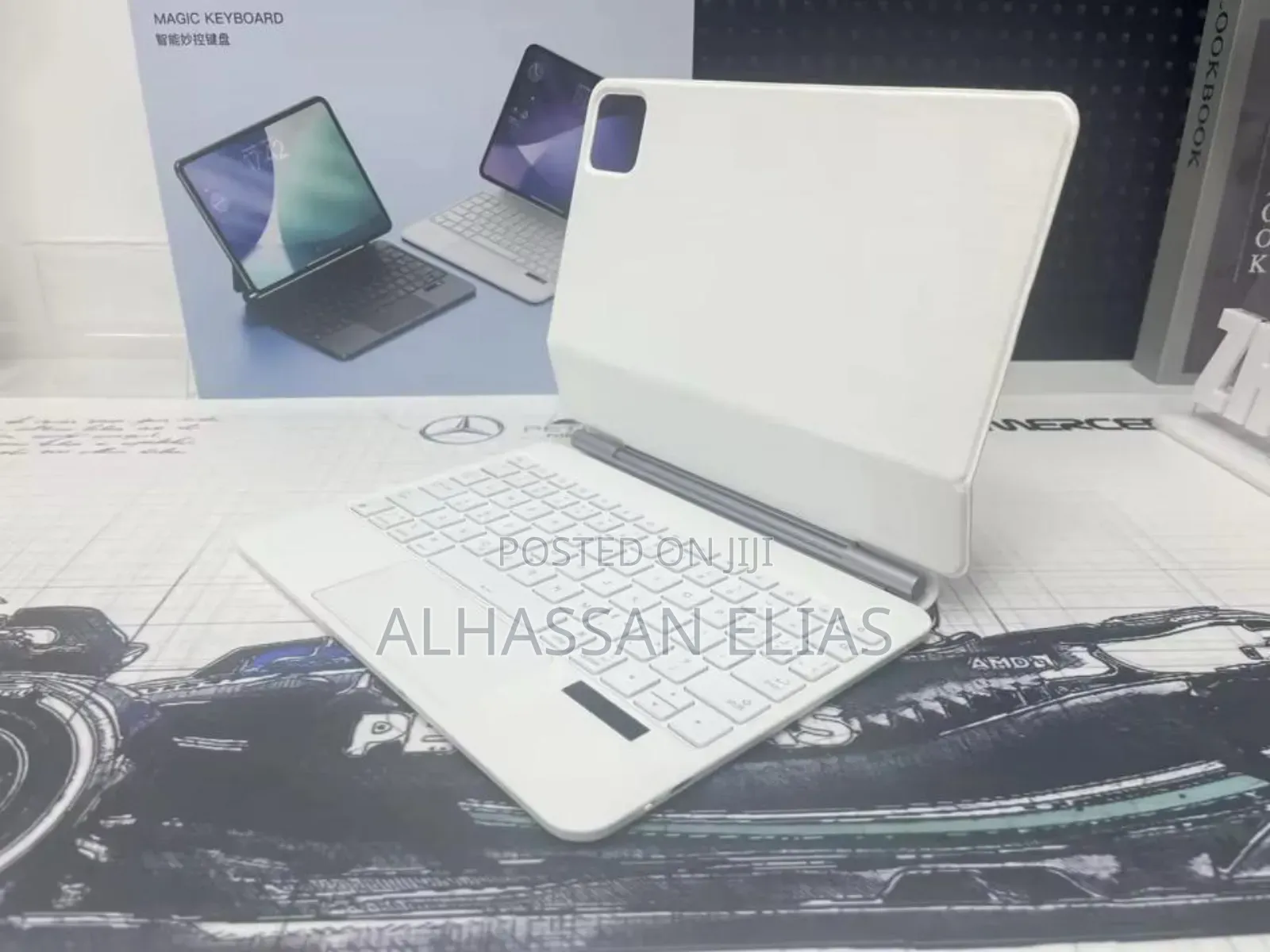 Magic Keyboard for iPad Air M2/M3gen
11 Inch (White)