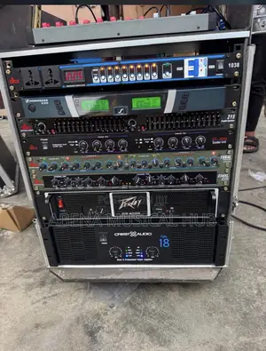 Complete Set With Full Rack Ev Full Range And Ev Bass