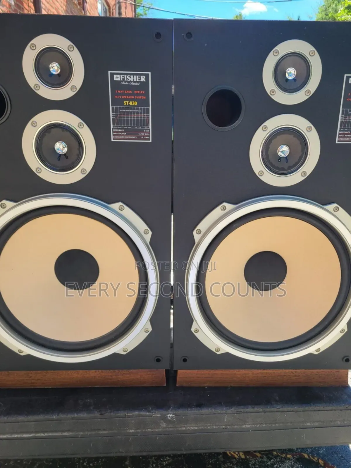 15" Fisher St830 Speakers ( Circa 1980)