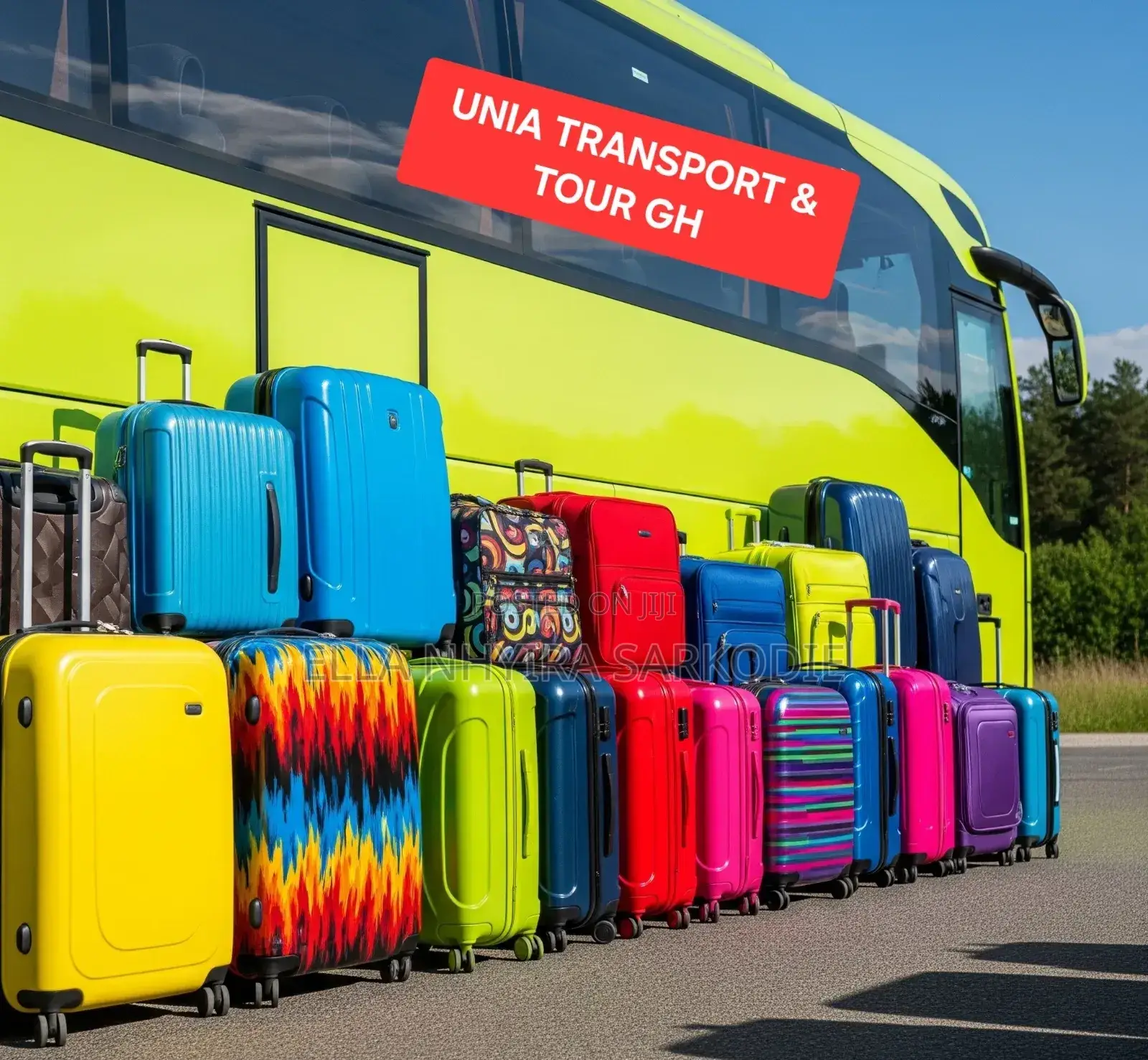 Executive Coaches 50seater Bus for Hiring in Ghana