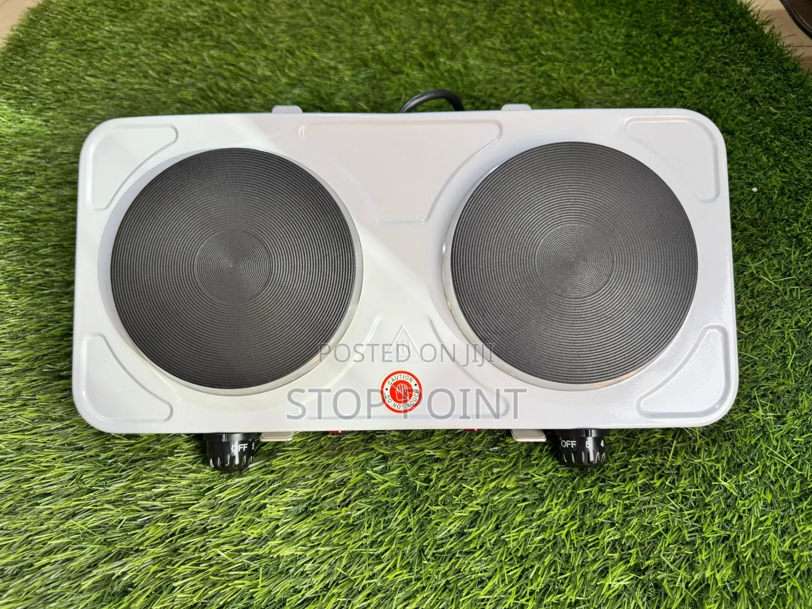 2 in 1 White Hotplate (Without Handle)