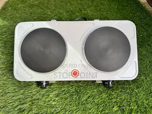 2 in 1 White Hotplate (Without Handle)