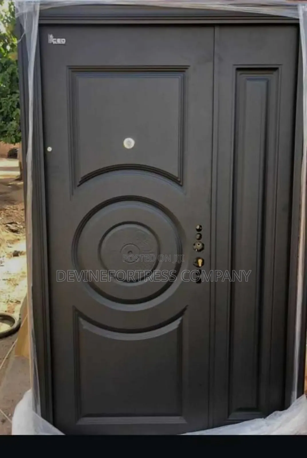 Quality and Elegant Crystal One and Half Security Doors