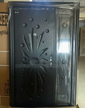 Hightech Exclusive Sed Steel Black Door at Devinefortress
