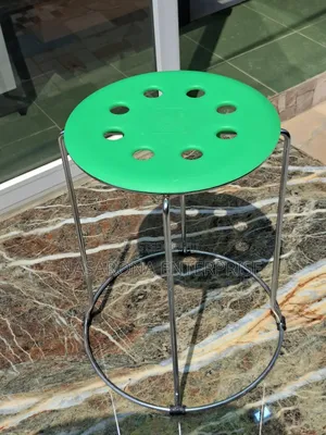 Plastic Top Round Stool
