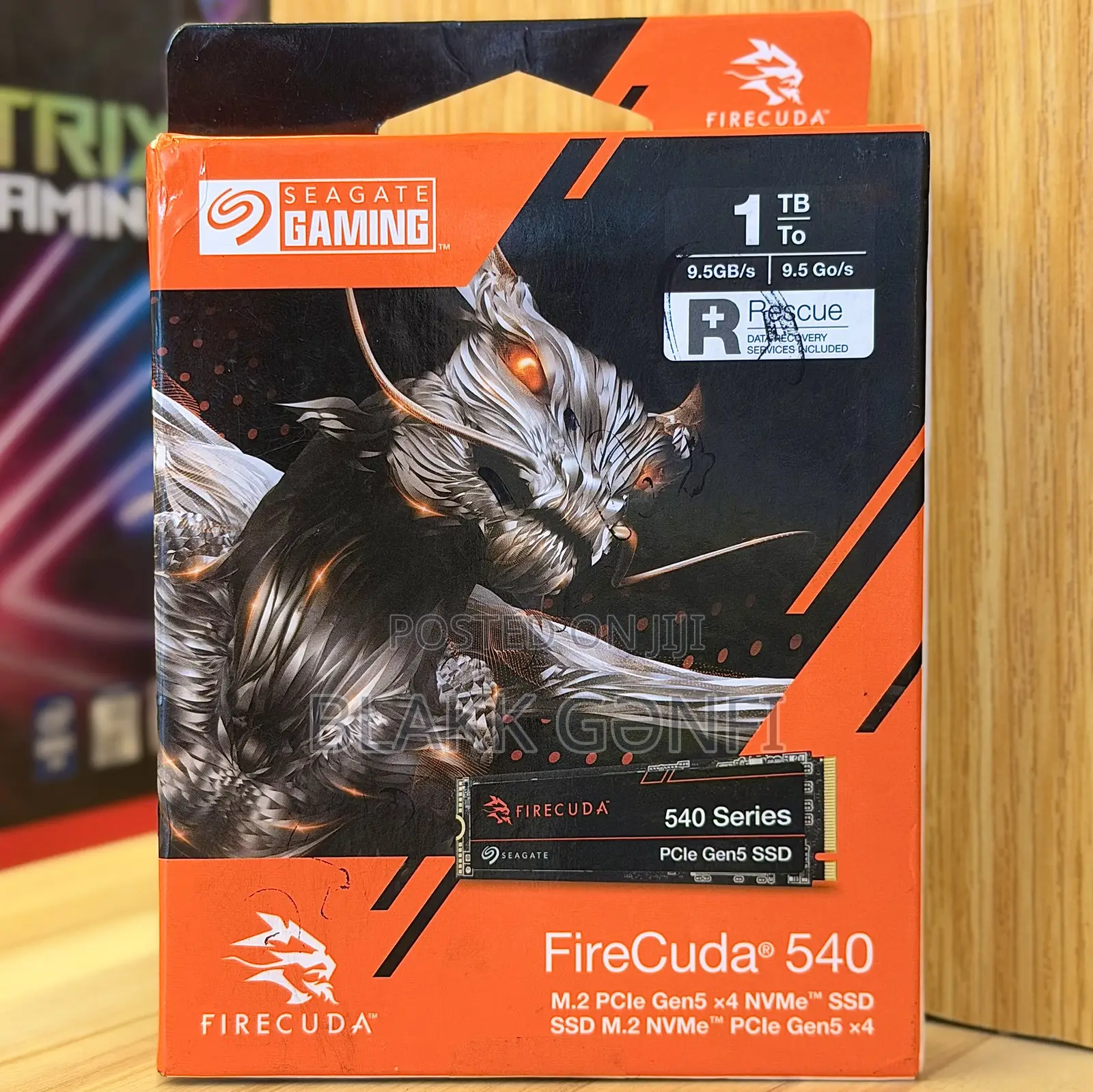Seagate Firecuda 540 1tb Pcie Gen5 X4 Nvme Ssd