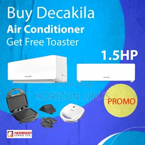 Buy Decakila Air Conditioner Get a Free Toaster