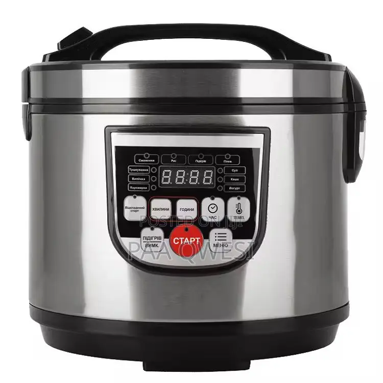 5l Ackiliss Electric Rice Cooker With Non-Stick Pot