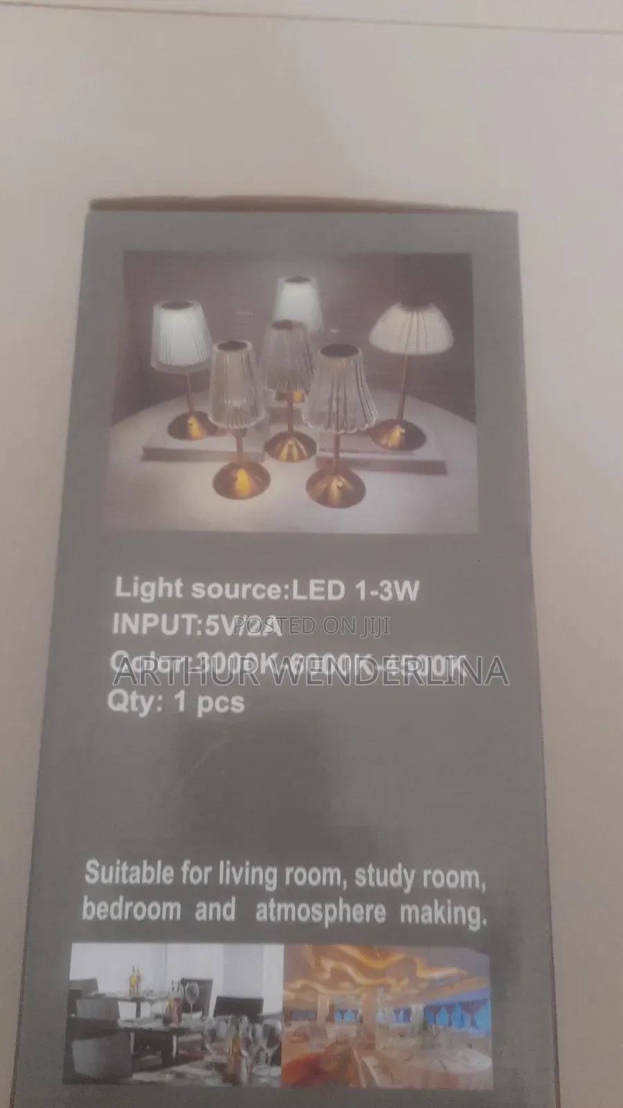 Usb Charging Touch Lamp