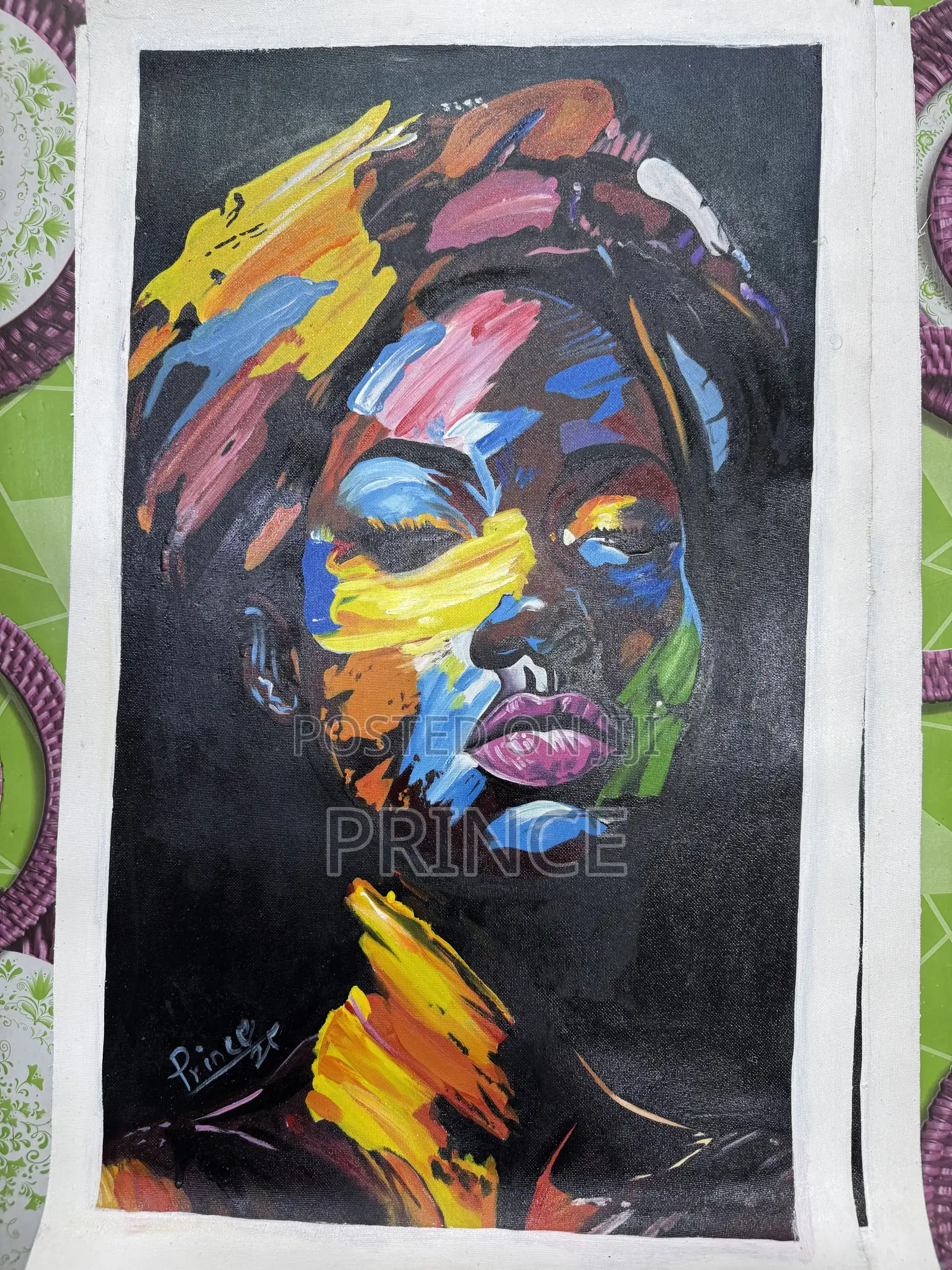 Acrylic Canvas Paintings Art Works