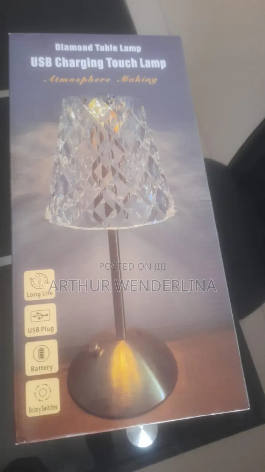 Usb Charging Touch Lamp