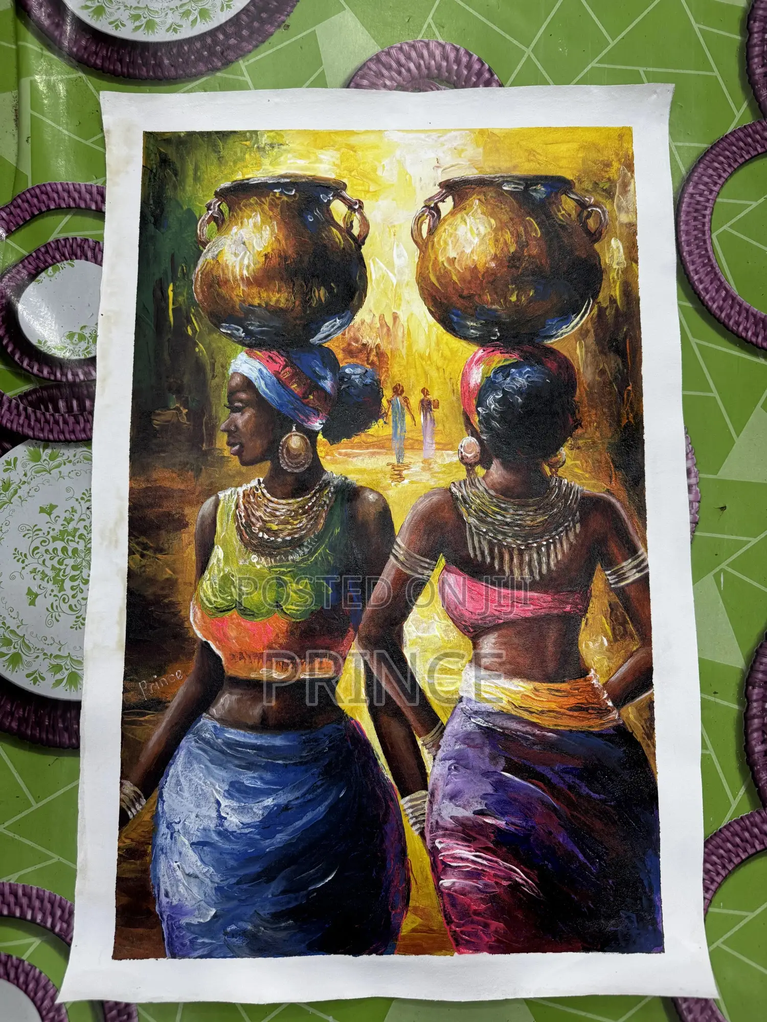 Acrylic Canvas Paintings Art Works