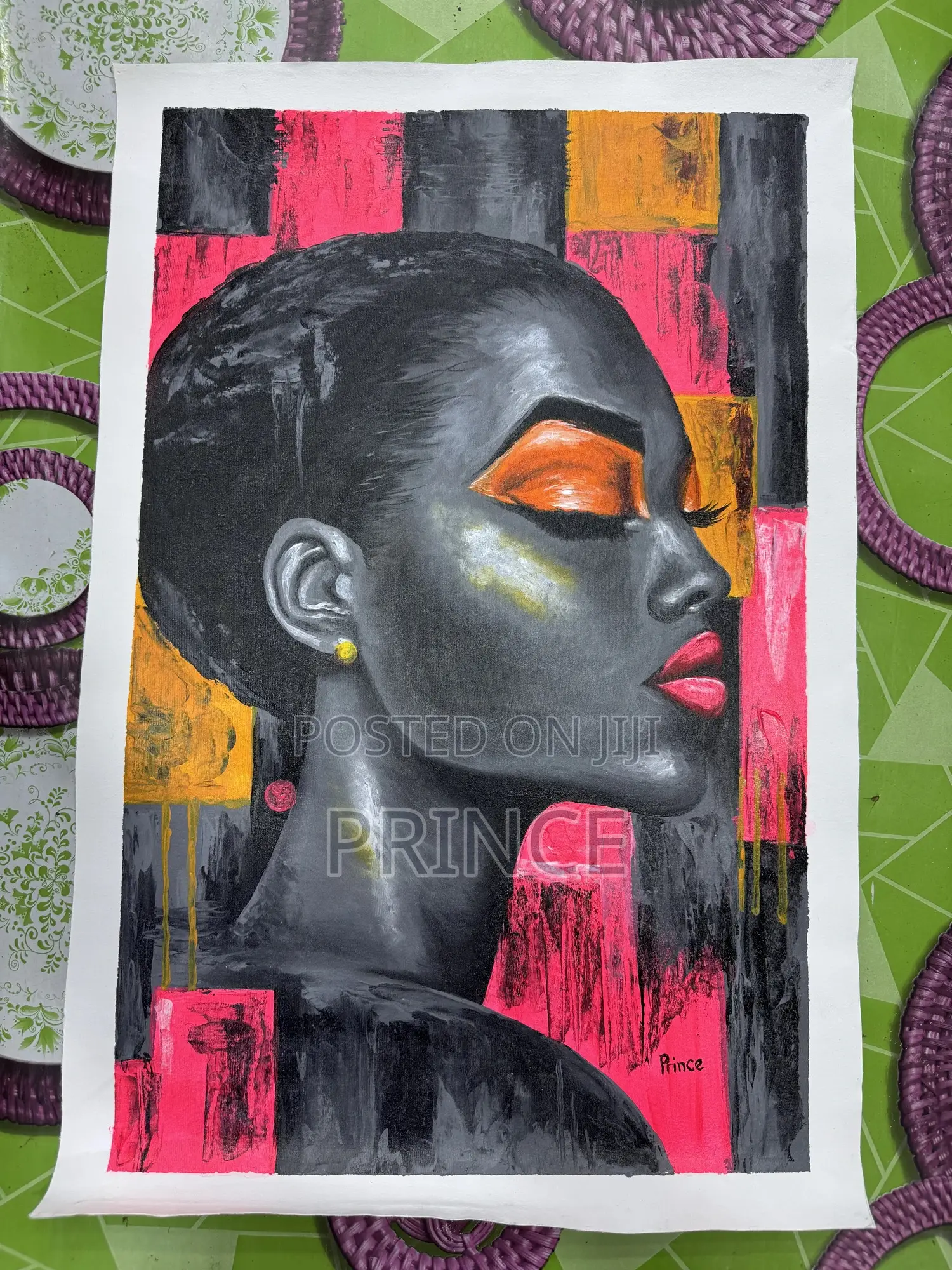 Acrylic Canvas Paintings Art Works