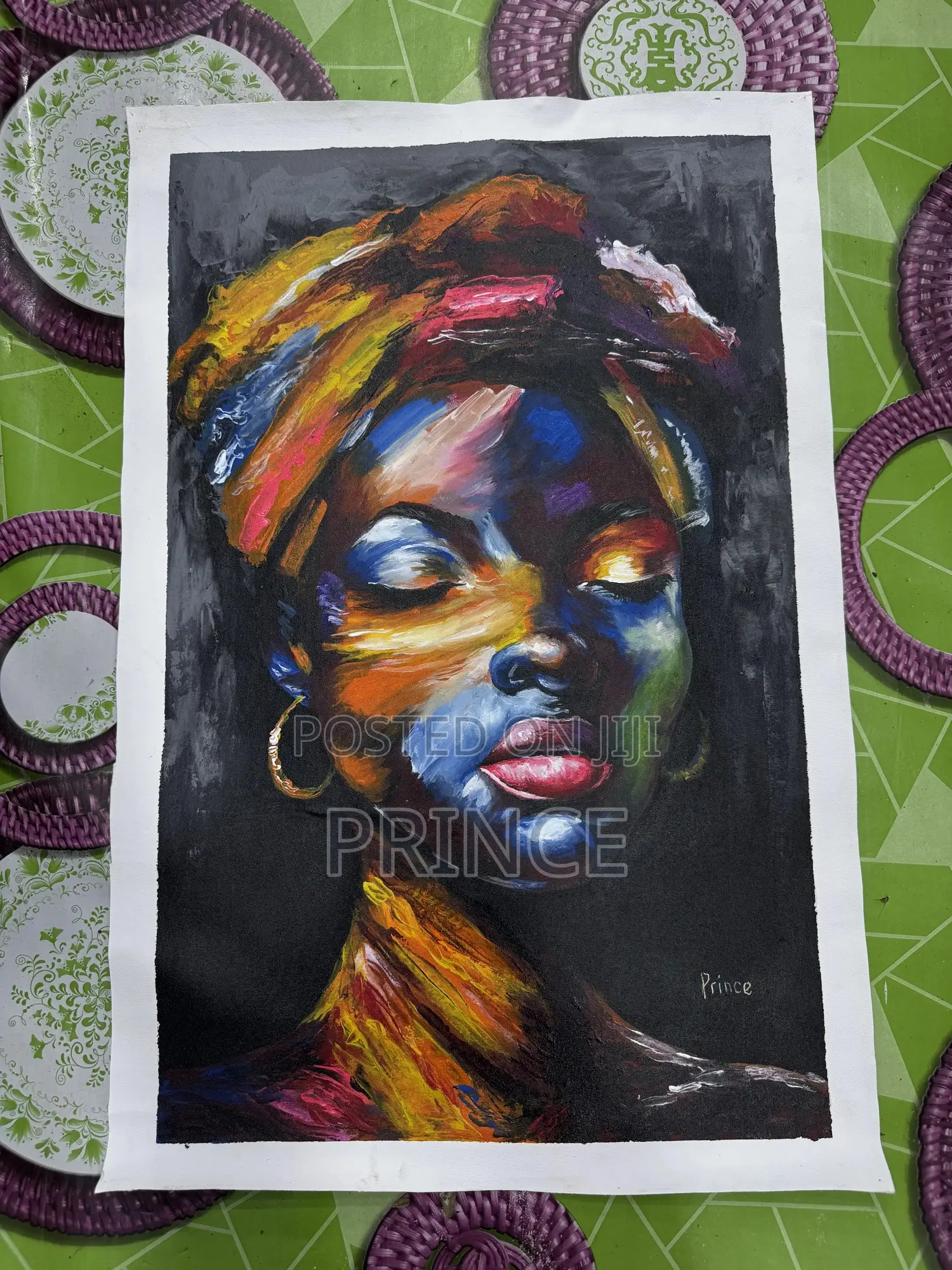 Acrylic Canvas Paintings Art Works