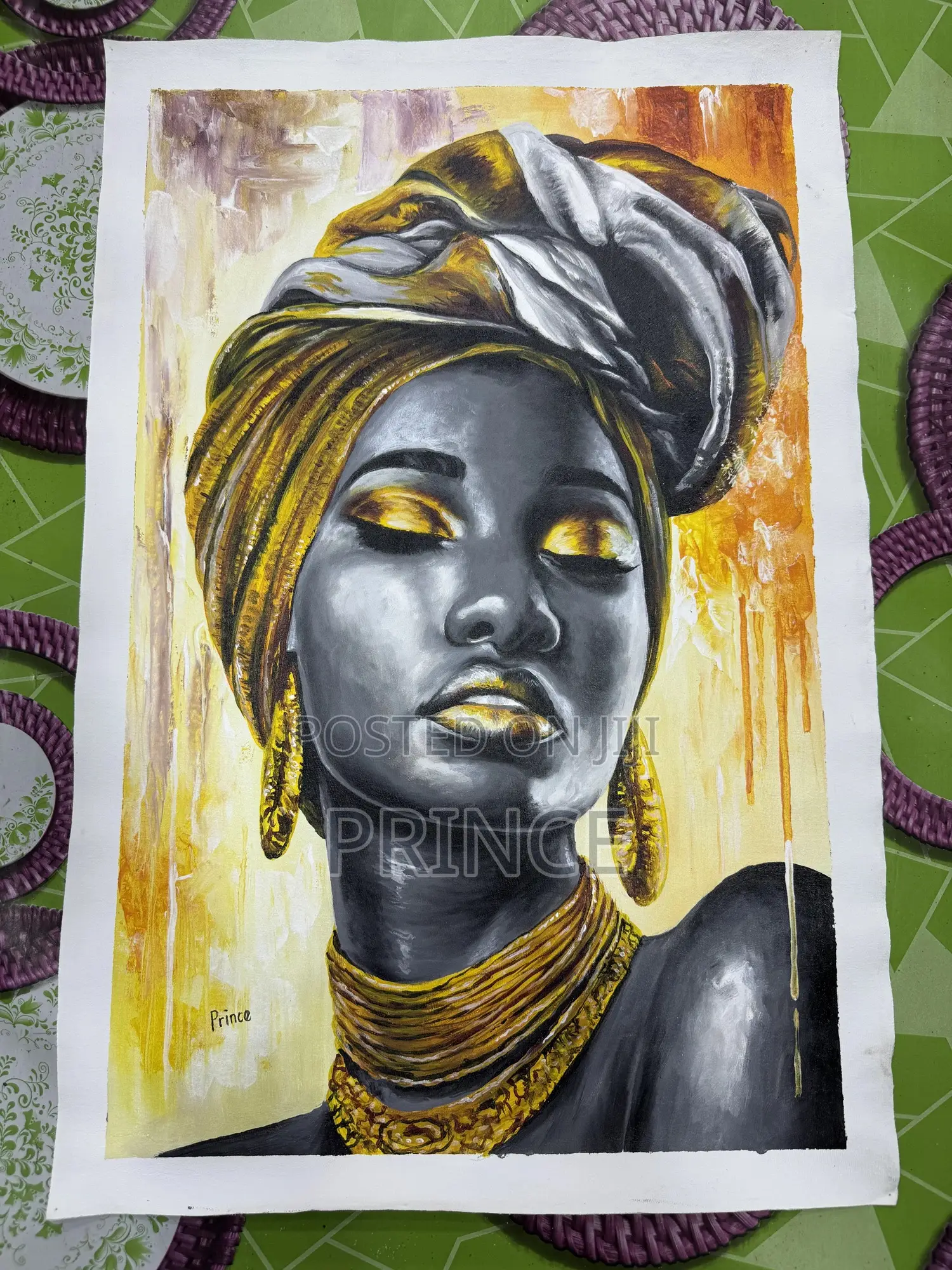 Acrylic Canvas Paintings Art Works