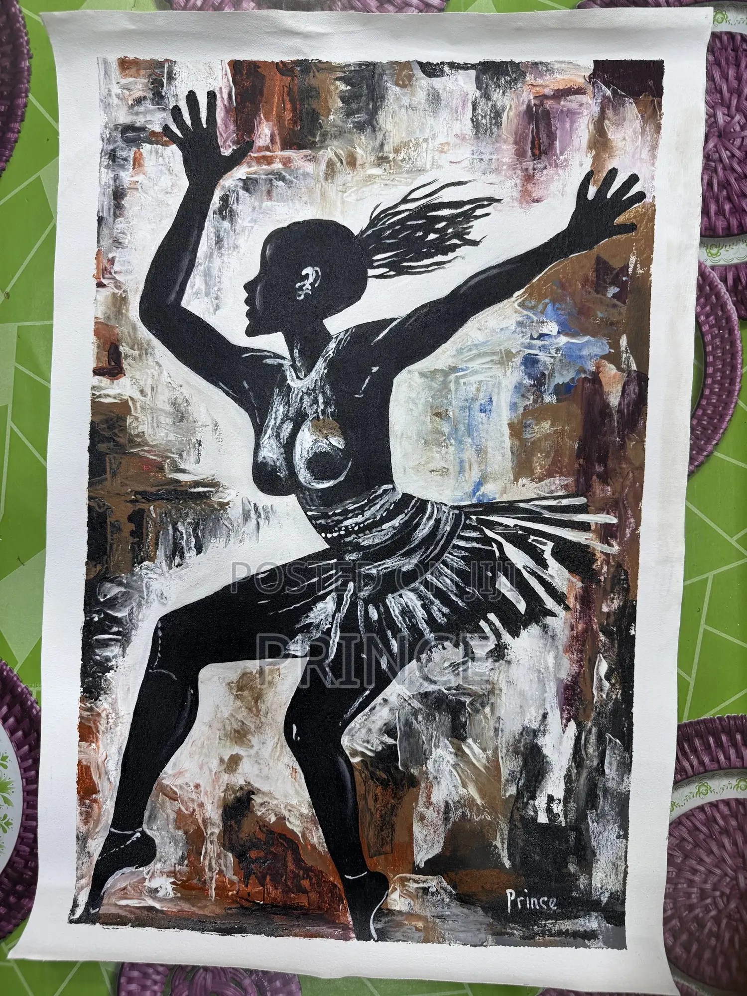Acrylic Canvas Paintings Art Works