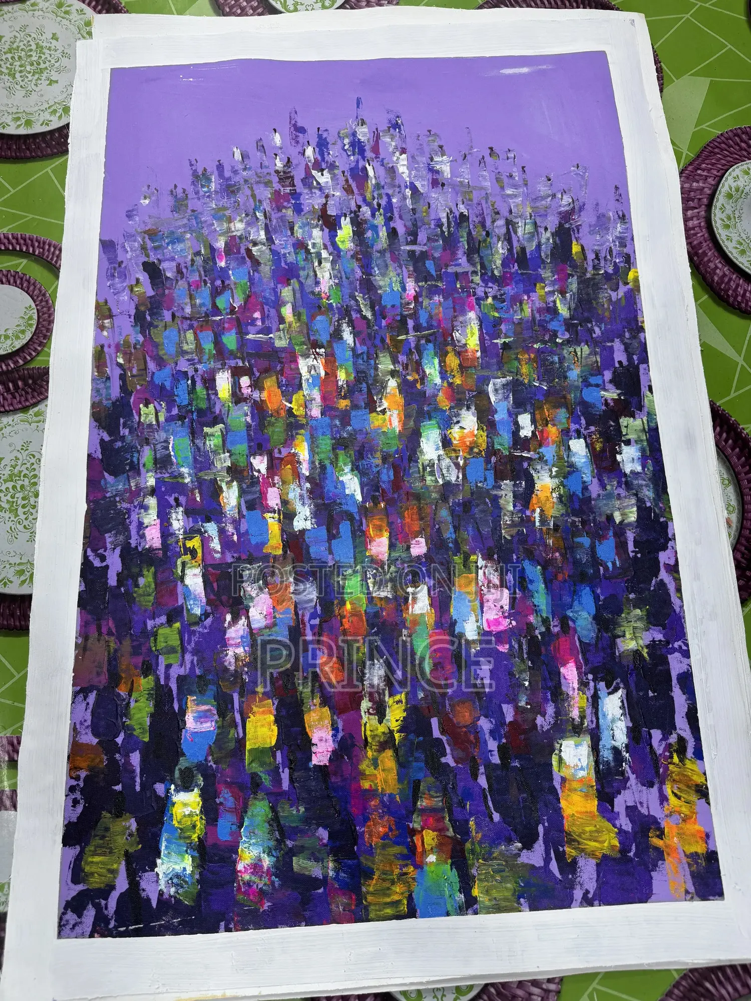 Acrylic Canvas Paintings Art Works