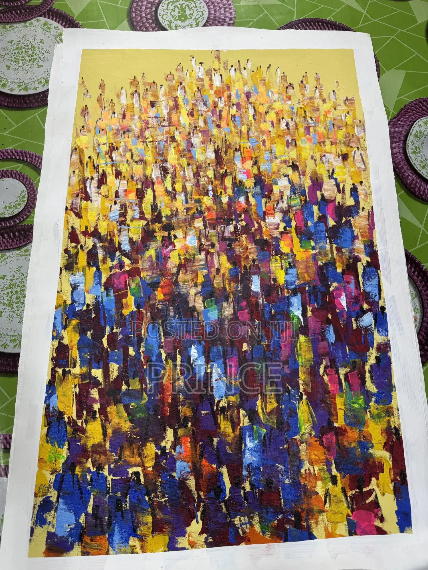 Acrylic Canvas Paintings Art Works