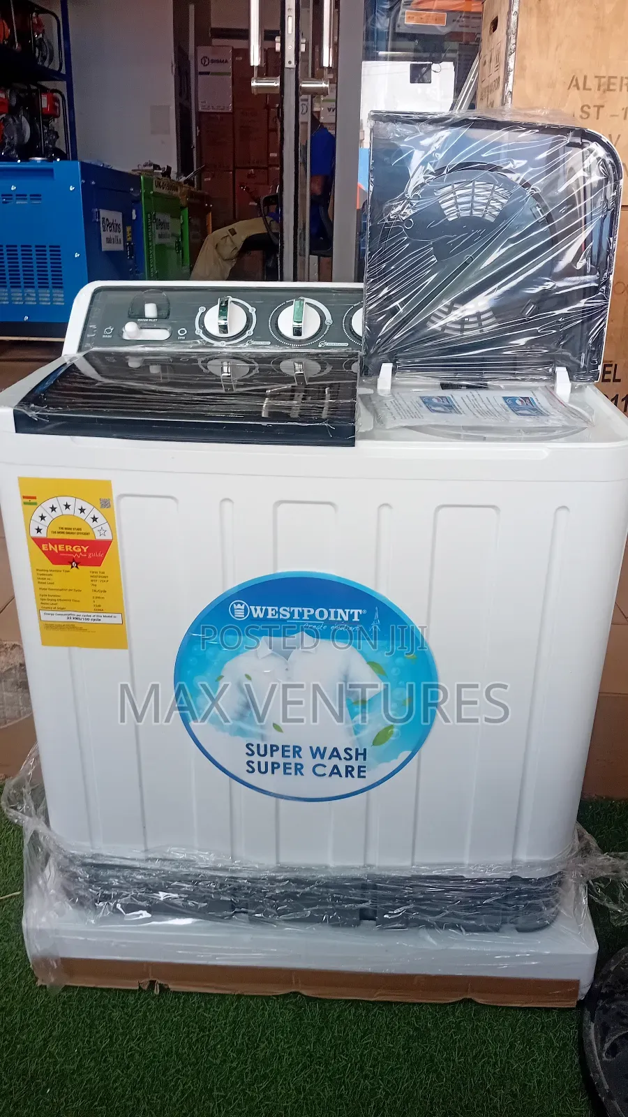 Westpoint Washing Machine 7kg Twin Tub Daily Use