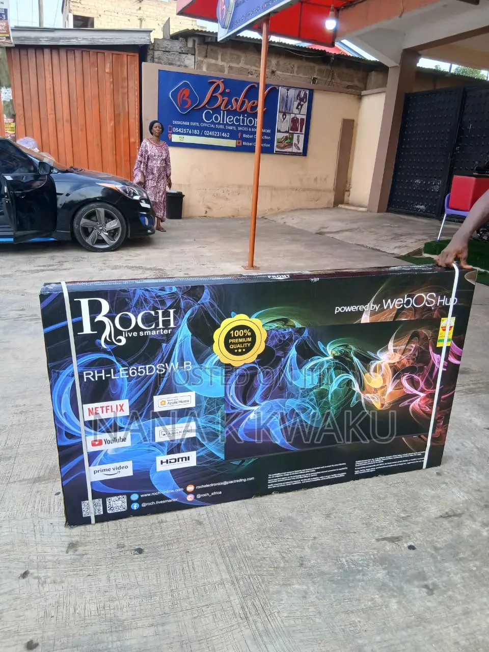 Weboshub Roch 65inches Uhd Smart Tv