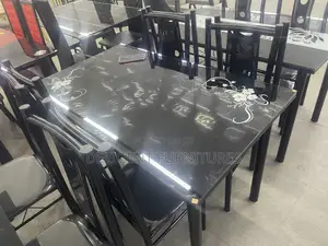 Dining Set With 4 Chairs (Payment on Delivery)