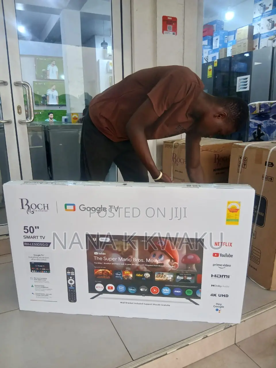 Roch 55inches Uhd Smart Tv