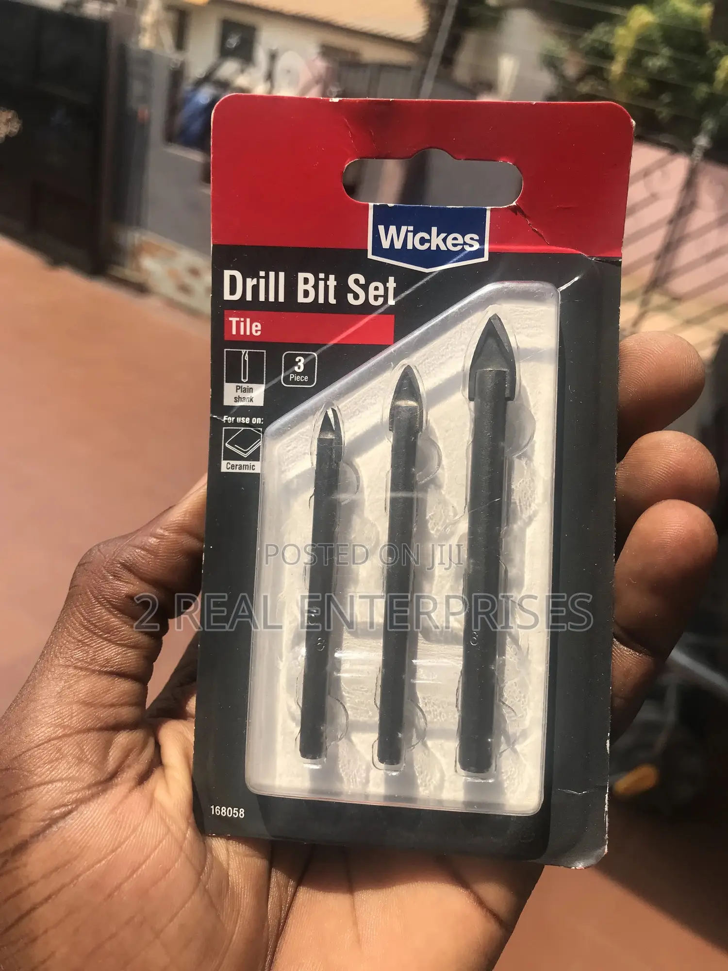 Genuine Wickes Tiles,Glass and Mirror Drill Bit 3 Set 5mm,6mm,8mm