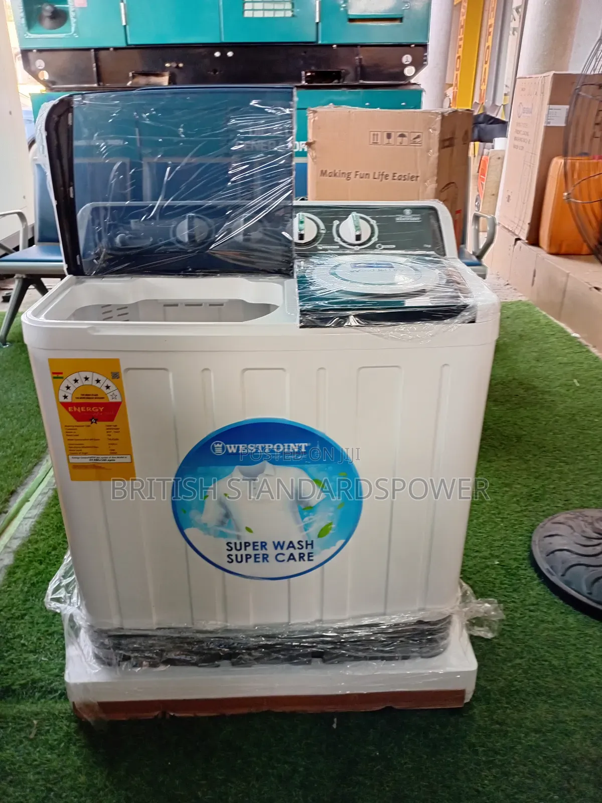 7kg Westpoint Large Capacity Semi Automatic 7kg Washing Machine