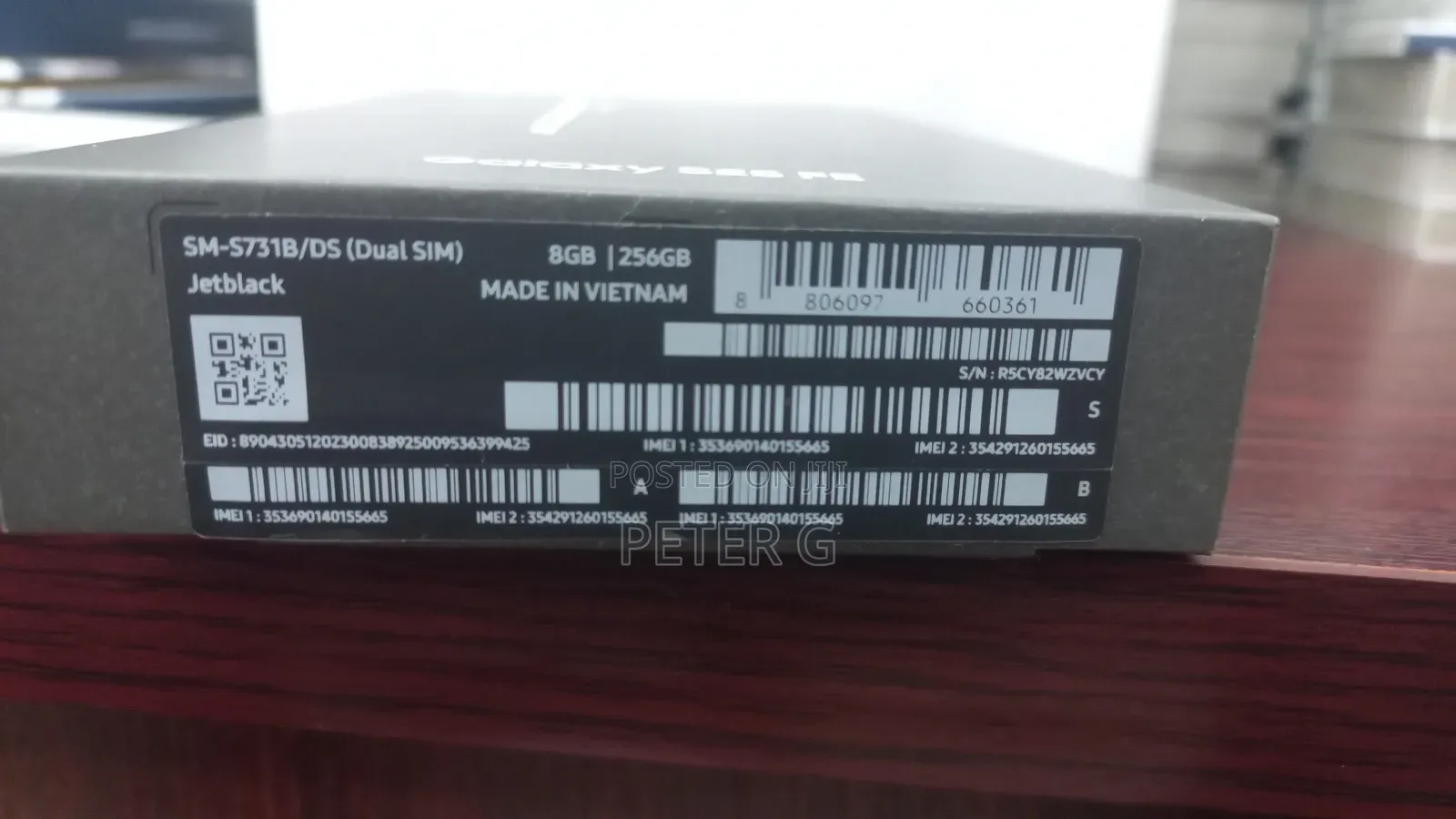 New Samsung Galaxy S25 FE 256 GB Black