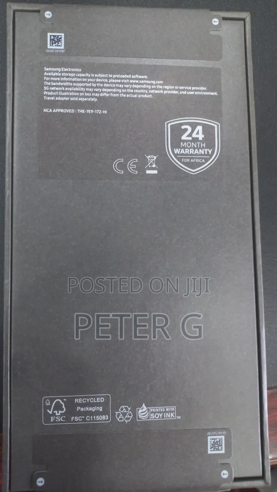 New Samsung Galaxy S25 FE 256 GB Black
