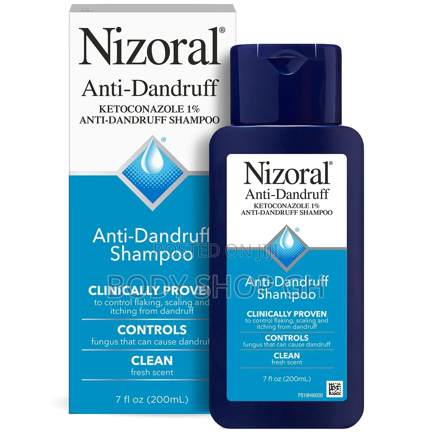 Nizoral Anti-Dandruff Shampoo With 1% Ketoconazole - Fresh Scent