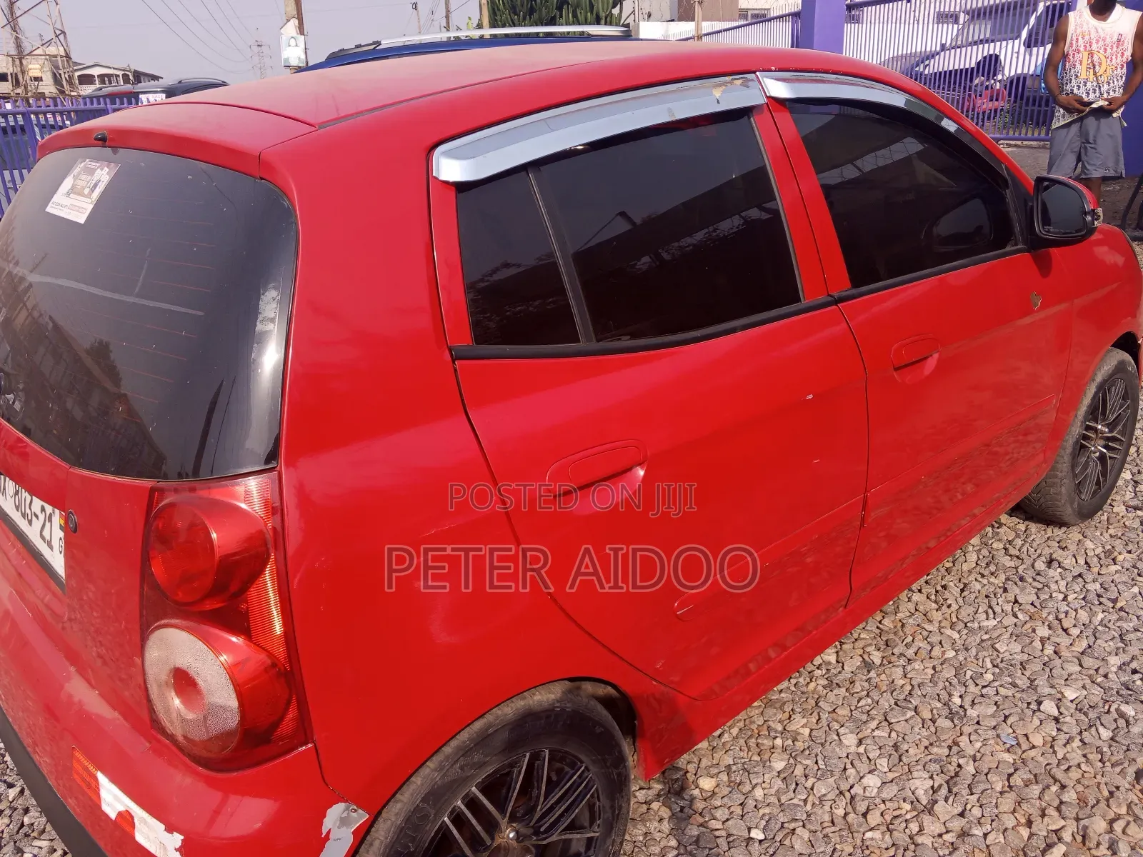 Kia Morning 2010 Red