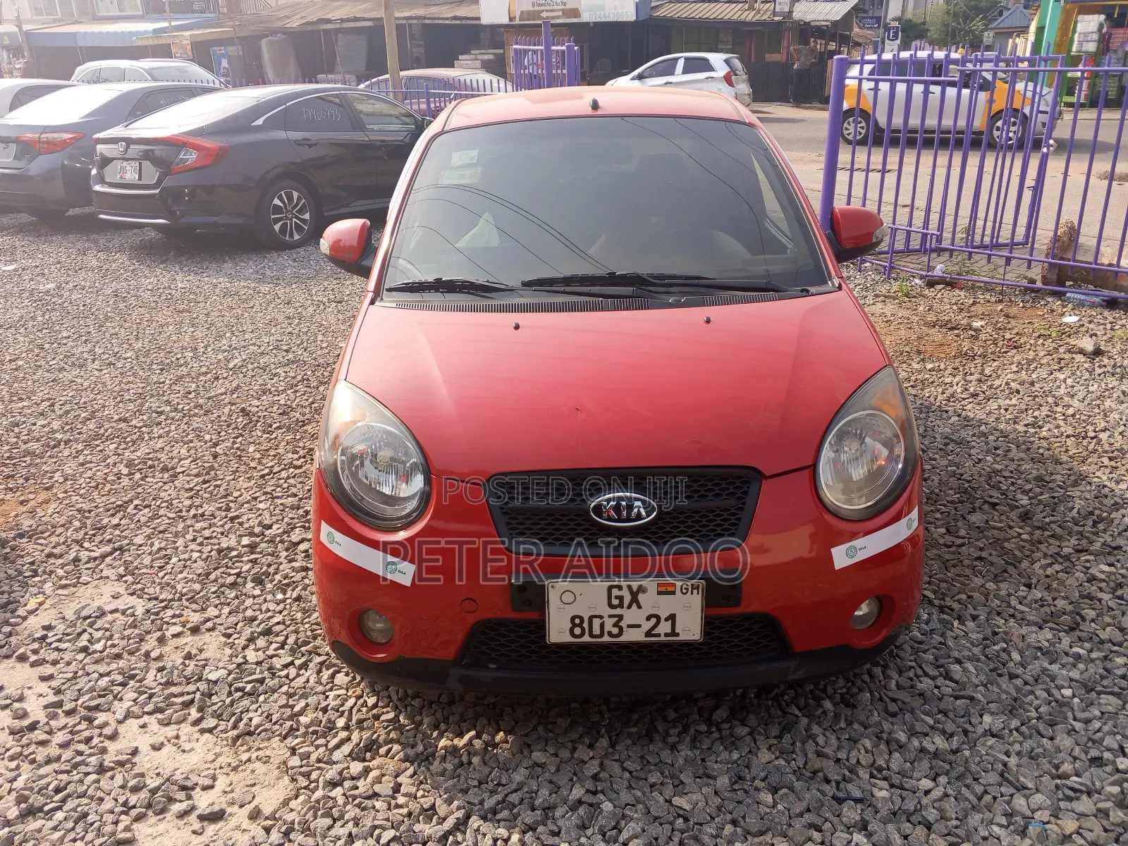 Kia Morning 2010 Red