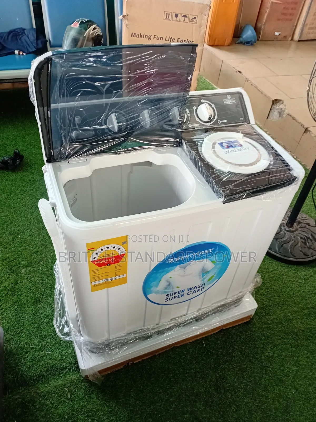 7kg High Performance Twin Tub Washer Westpoint at 7kg Washing Machine