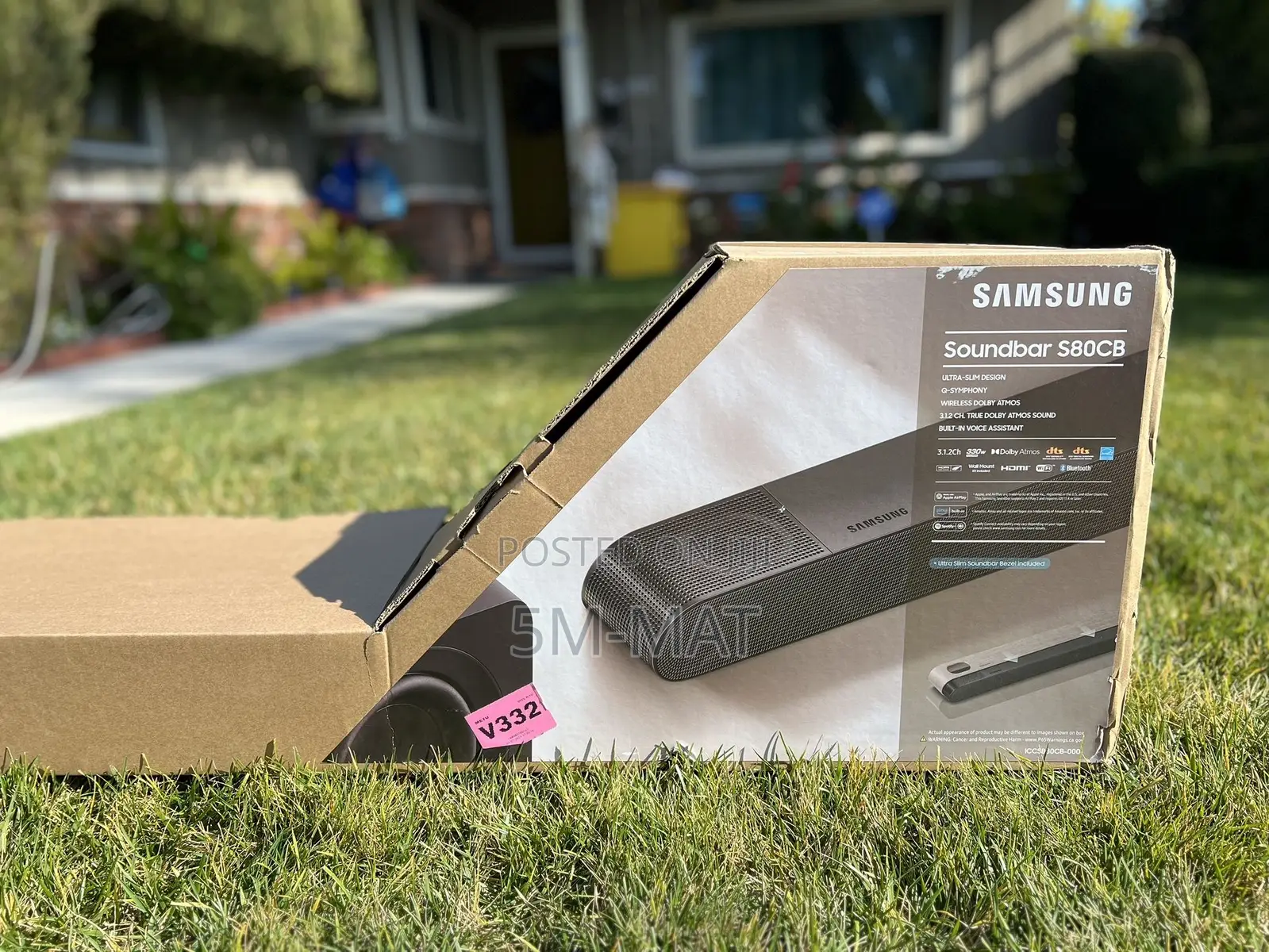 Hw-S800b (Hw-S80c/B) 3.2.1ch Soundbar With Wireless Dolby Atmos