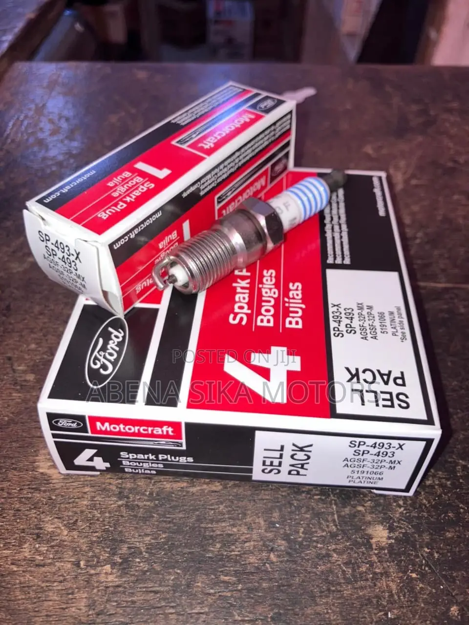 Ford Motorcraft Sp-493 Agsf-32p-M Platinum