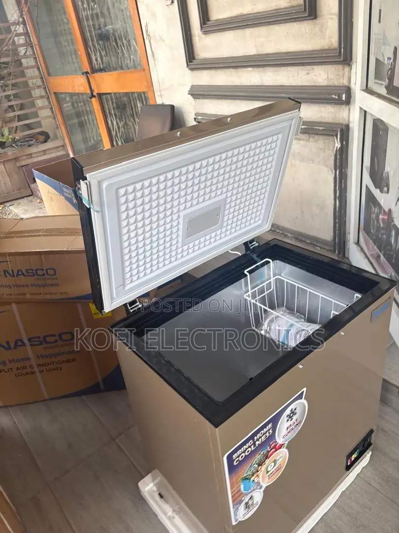 Nasco 150l Chest Deep Freezer Durable Design