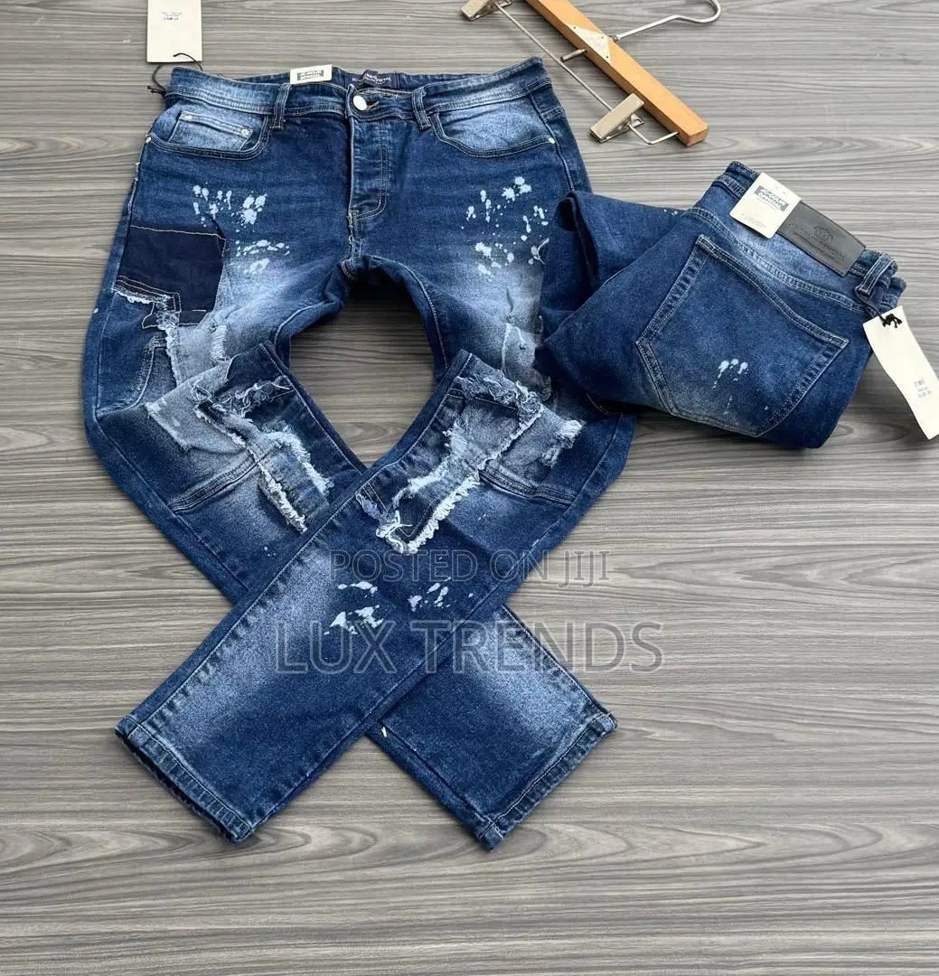Quality Designer Jeans Long Pants