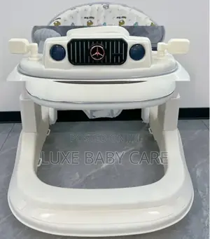 Baby Sit Inn And Push Walker With Adjustable Height Settings.