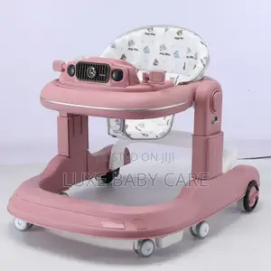 Baby Sit Inn And Push Walker With Adjustable Height Settings.