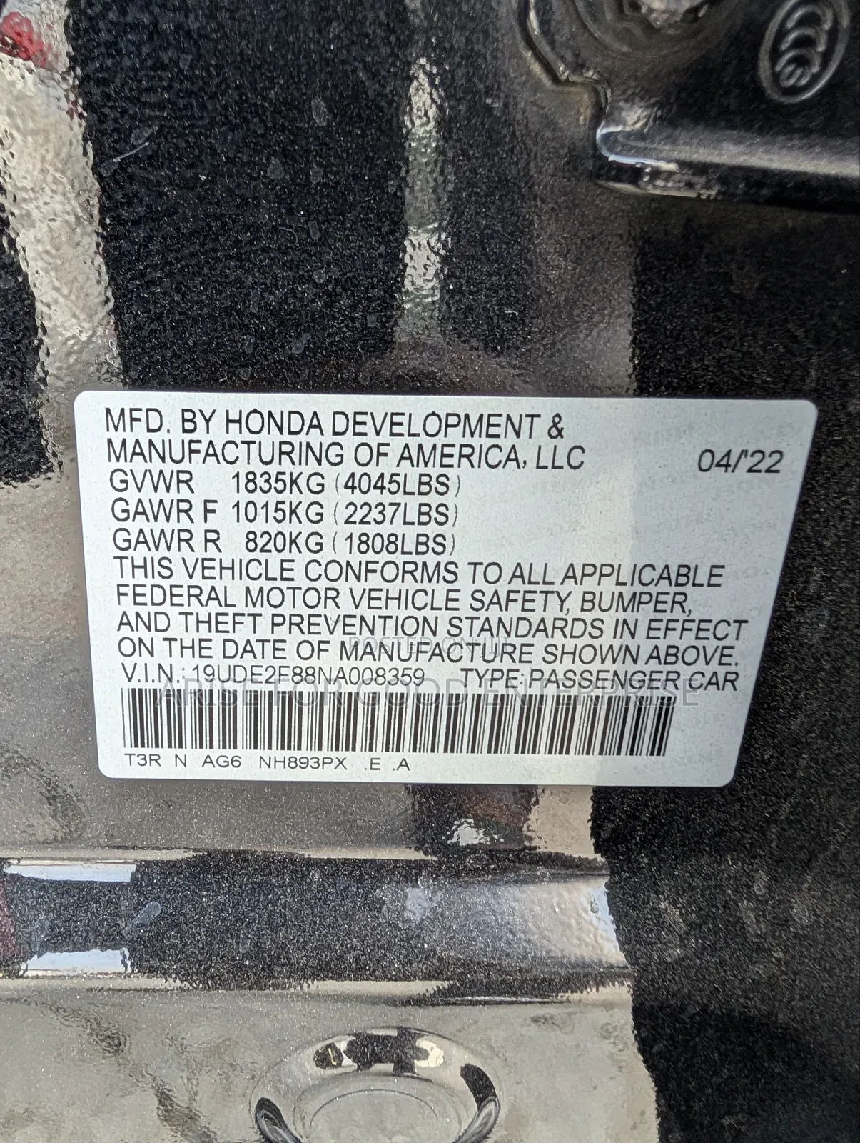 Acura ILX 2022 Black