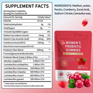 Ladies Probiotic Gummies