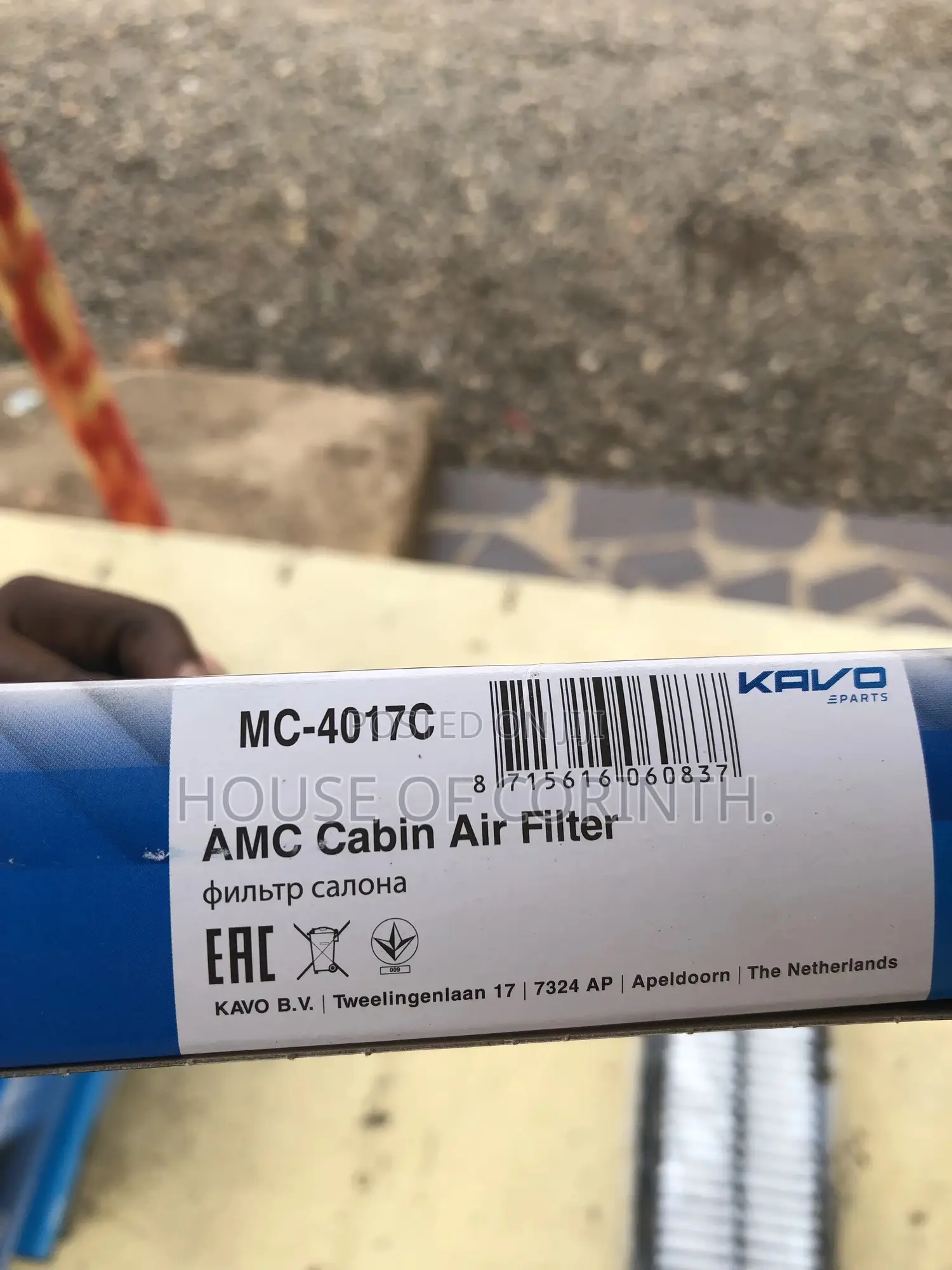Cabin Filter Kavo - Asx,Eclipse Cross,L200, Triton,Outlander,D-Max