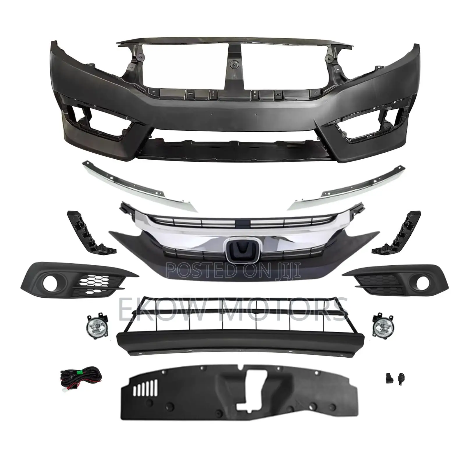 2016,2017,2018 Honda Civic Complete Bumper