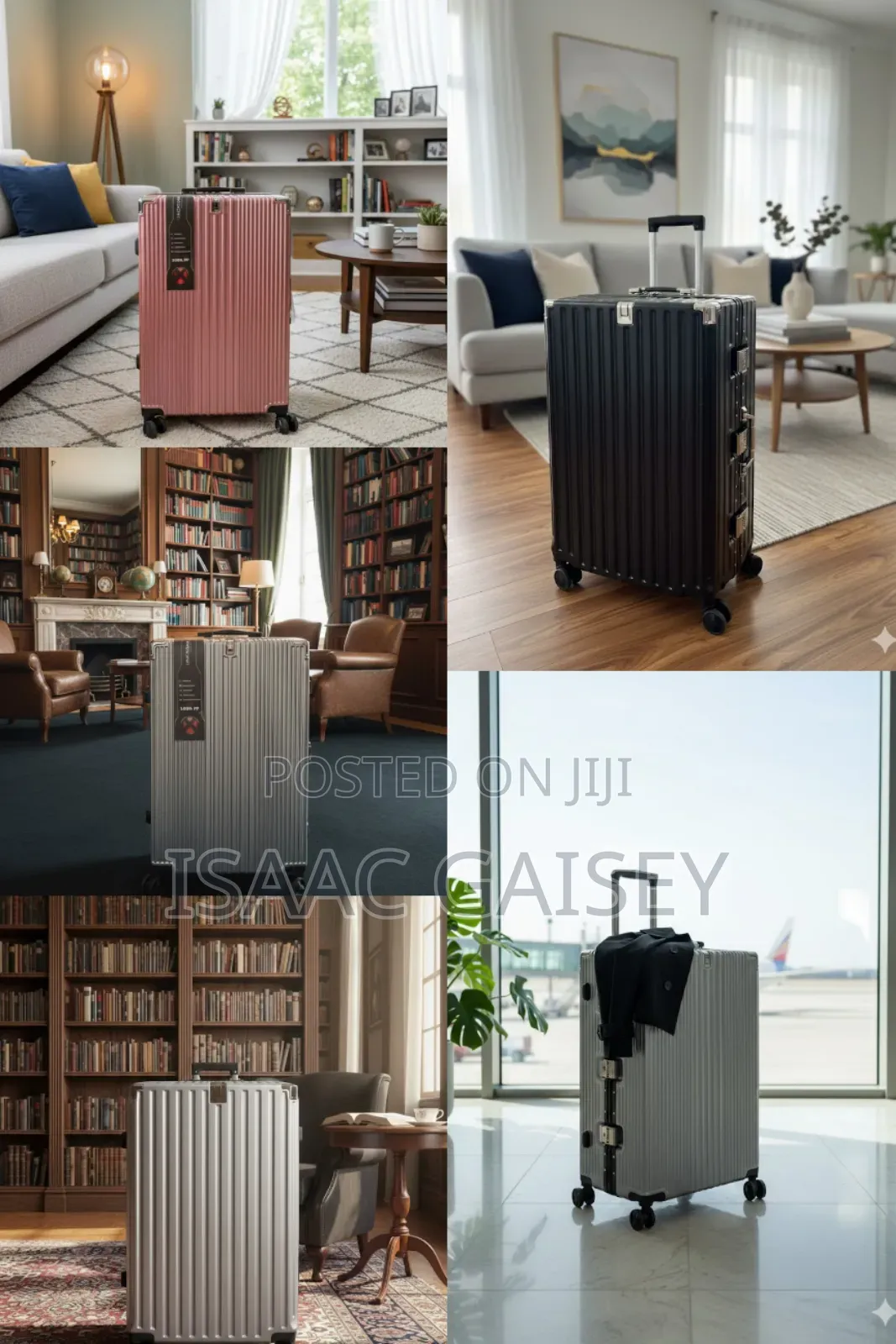 28" Large Sizes Luxury Zipless Luggages In Different Colors