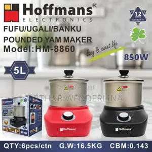 Hoffman Banku ,Kokonte, Yam Pounder Maker Etc