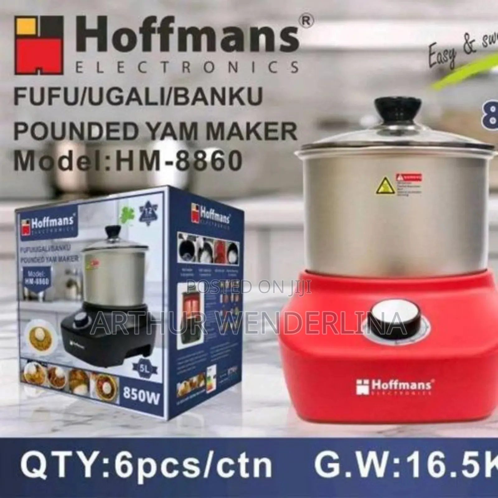 Hoffman Banku ,Kokonte, Yam Pounder Maker Etc